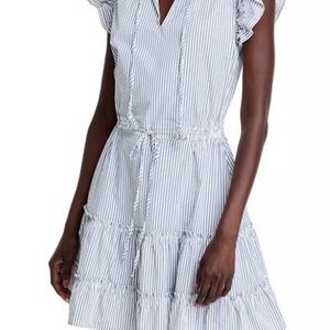 NWT Vineyard Vines Performance Striped Mini Dress